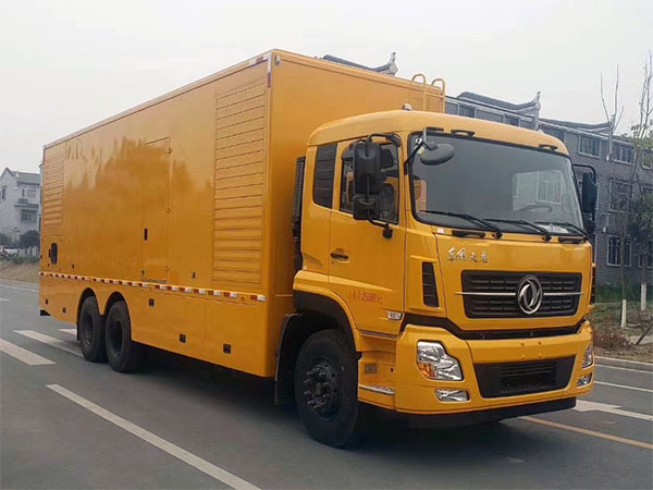 东风天龙双桥600KW电源车