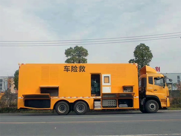 东风天龙双桥600KW电源车