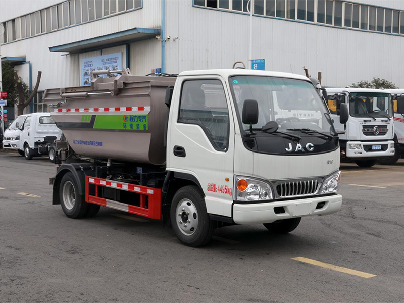 江淮康铃高位自装卸垃圾车