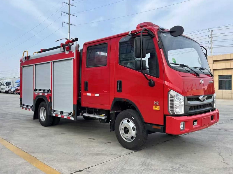 2.5吨福田水罐消防车