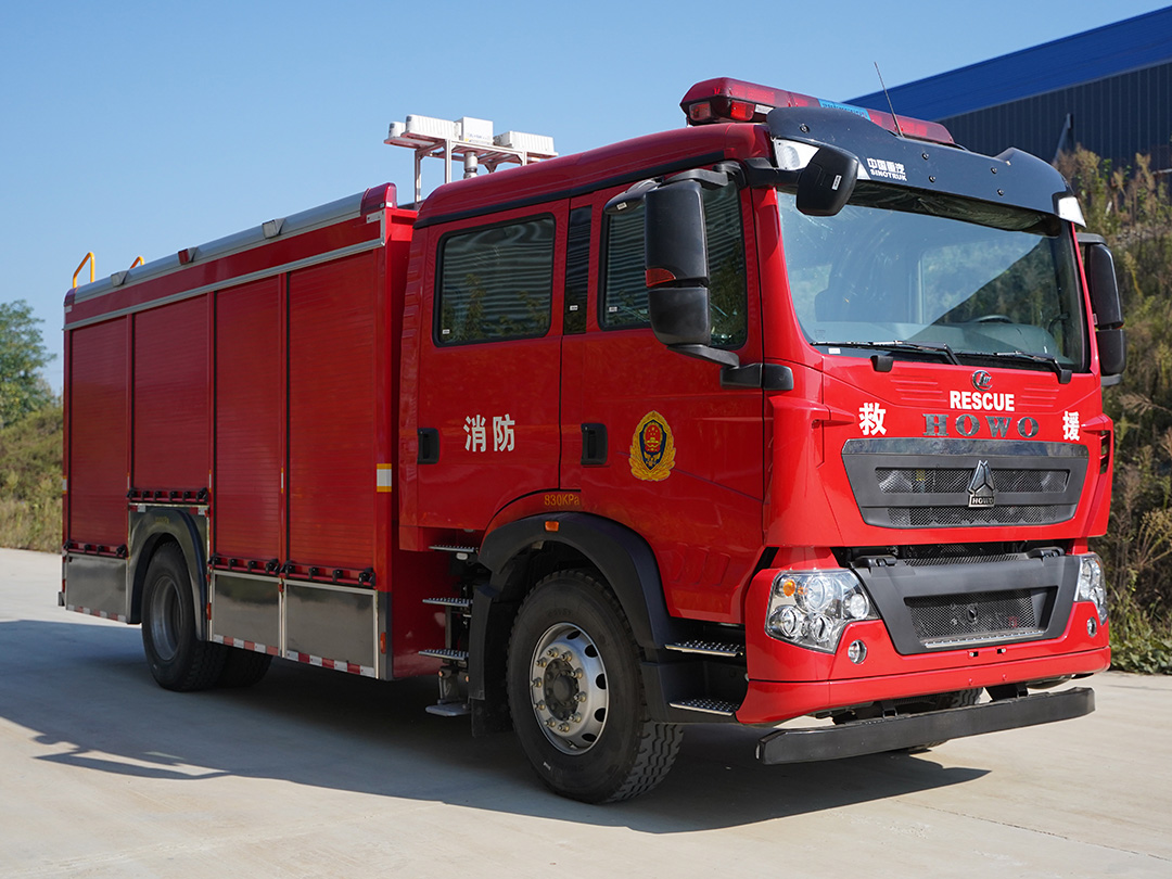 豪沃1500L供气消防车