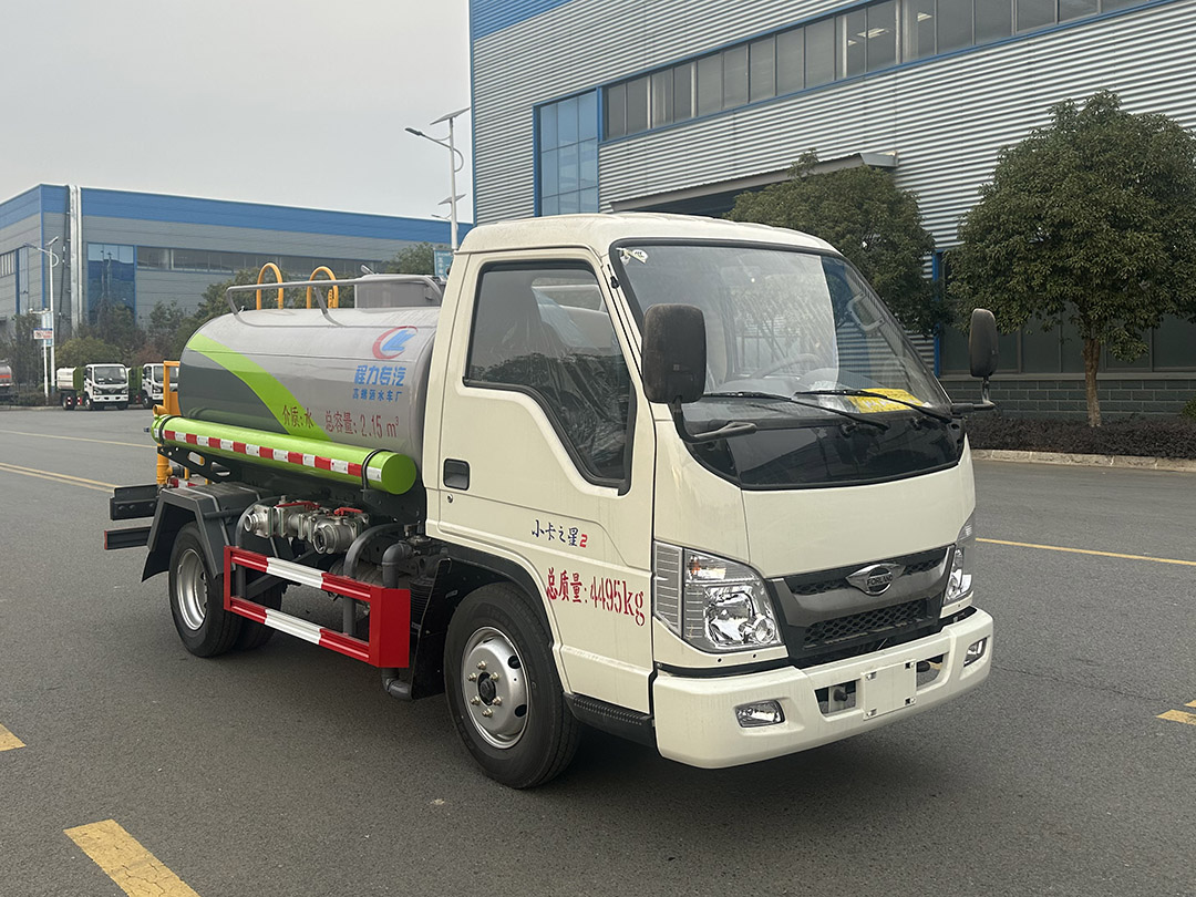 福田小卡2.5方绿化喷洒车