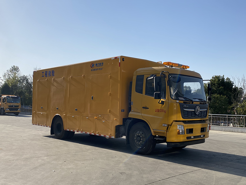 程力牌东风天锦6000方排水车（便携）