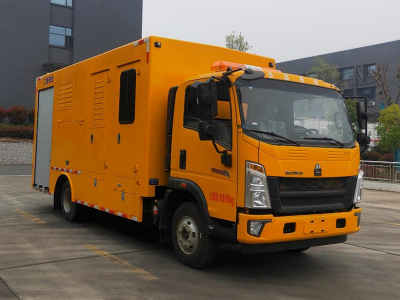 豪沃抗洪排涝救险车2000方