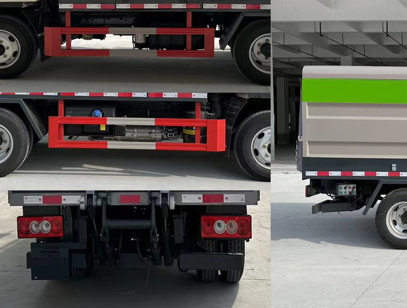 程力威牌CLW5040XTYBHJ型密闭式桶装垃圾车