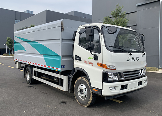 程力威牌CLW5090XTY6SL型密闭式桶装垃圾车