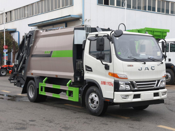 江淮骏铃V6压缩垃圾车